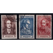 Fransk Zone - Fællesudgave. Komplet sæt.